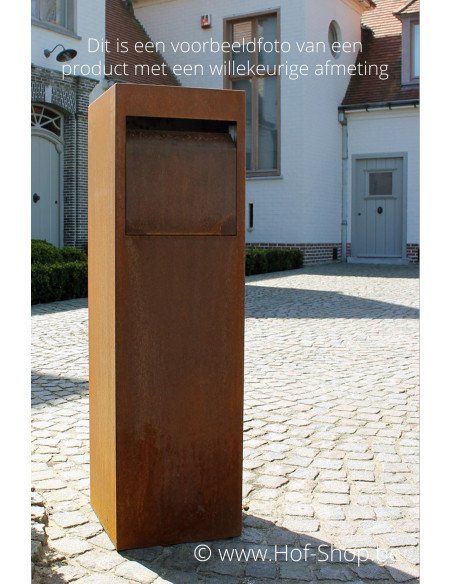 Collibox 30120 acier corten - Boîte à colis Arduo