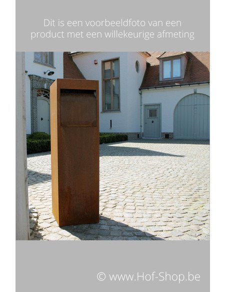 Collibox 40120 acier corten - Boîte à colis Arduo