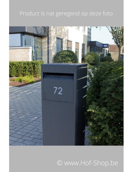 Collibox 40120 gelakt - pakketbus inox