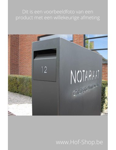 Carré Collibox gelakt - pakketbus inox