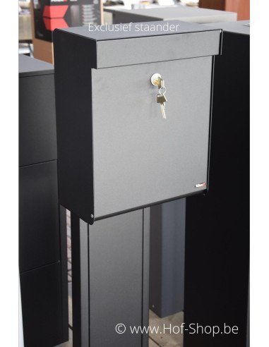 Allux Grundform Box noir - boîte aux lettres