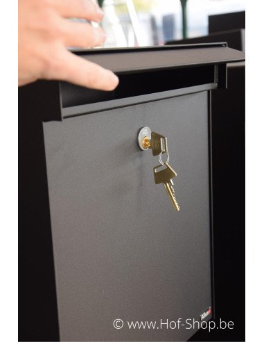 Allux Grundform Box noir - boîte aux lettres