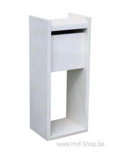 Madrid White - brievenbus Franse witsteen
