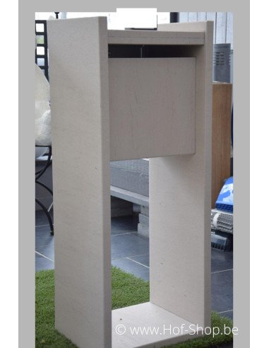 Madrid Blanc - Boîte aux lettres VASP en pierre française