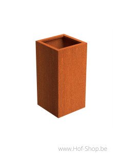 Andes 50 x 50 x 100 cm - Plantenbak in cortenstaal