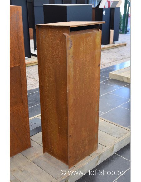 Corleone - brievenbus cortenstaal