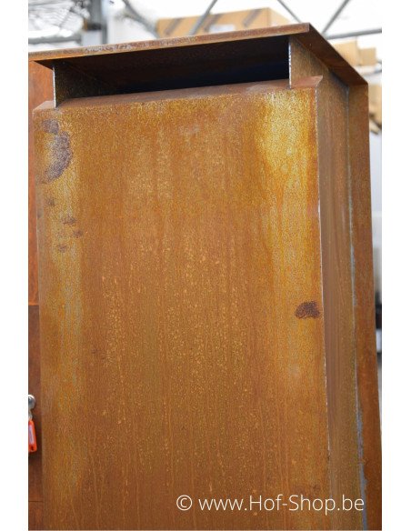 Corleone - brievenbus cortenstaal