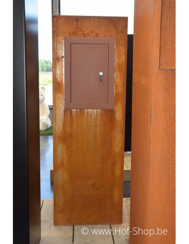 Corleone - brievenbus cortenstaal