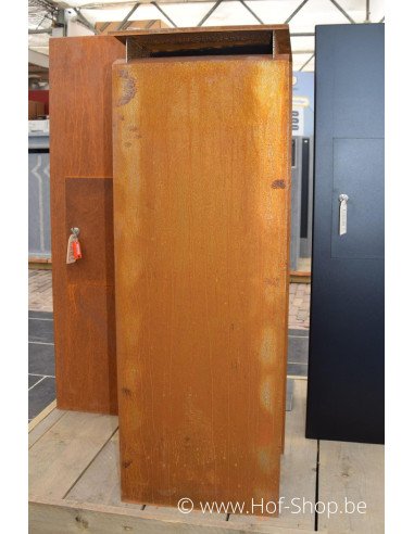 Corleone - brievenbus cortenstaal