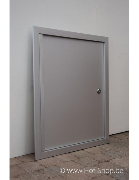 Alu deur 42 x 50 cm - brievenbusdeur aluminium