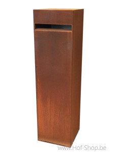 Genua - Boîte aux lettres VASP en acier Corten