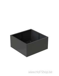 Carrez 120 x 120 x 60 cm - Jardinière Adezz en aluminium