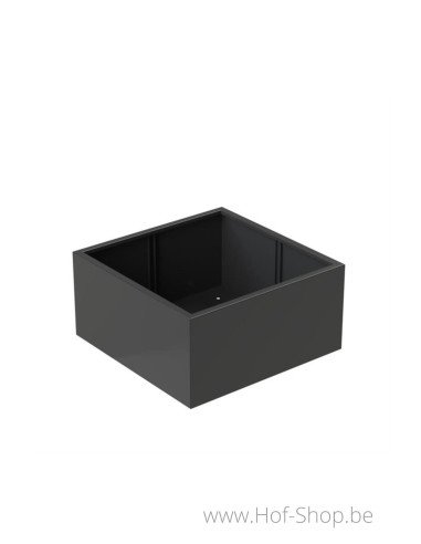 Carrez 120 x 120 x 60 cm - Jardinière Adezz en aluminium