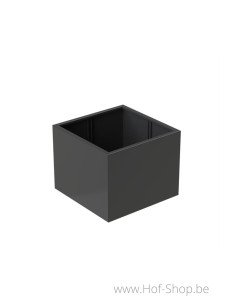 Carrez 100 x 100 x 80 cm - Jardinière Adezz en aluminium