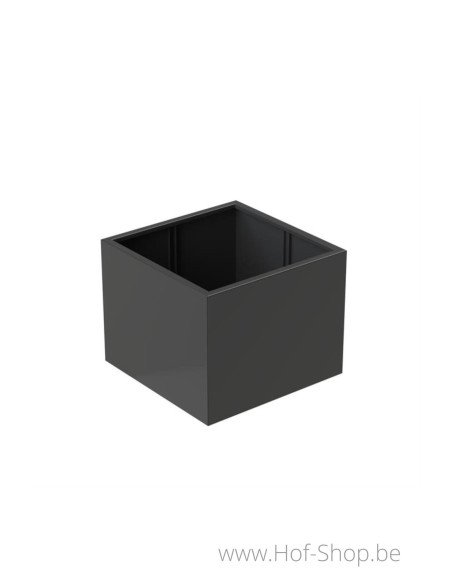 Carrez 100 x 100 x 80 cm - Jardinière Adezz en aluminium