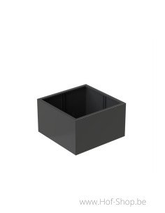 Carrez 100 x 100 x 60 cm - Jardinière Adezz en aluminium