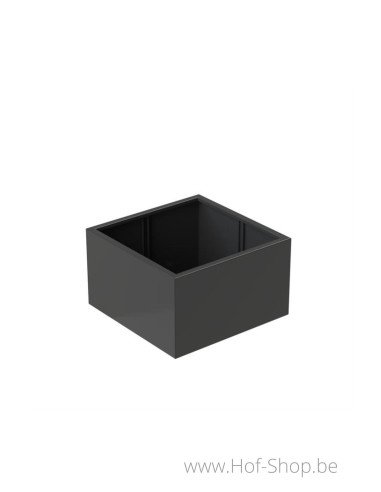 Carrez 100 x 100 x 60 cm - Jardinière Adezz en aluminium