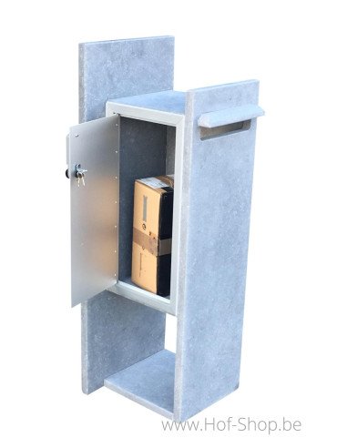 Compostella Digital Lock LDXL - boîte à colis en pierre bleue