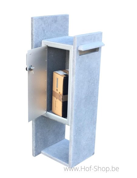 Compostella Digital Lock LDXL - boîte à colis en pierre bleue