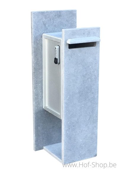 Compostella Digital Lock LDXL - boîte à colis en pierre bleue