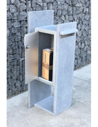 Compostella Digital Lock LDXL - boîte à colis en pierre bleue