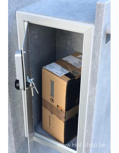 Compostella Digital Lock LDXL - boîte à colis en pierre bleue