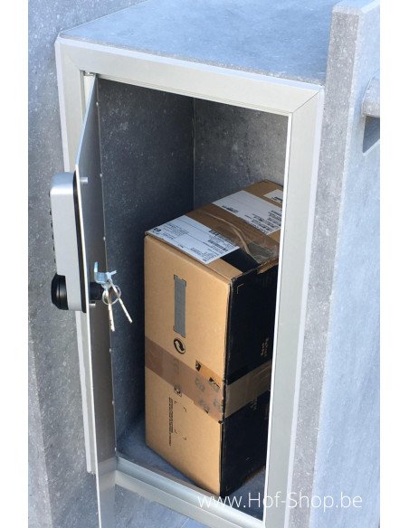 Compostella Digital Lock LDXL - boîte à colis en pierre bleue