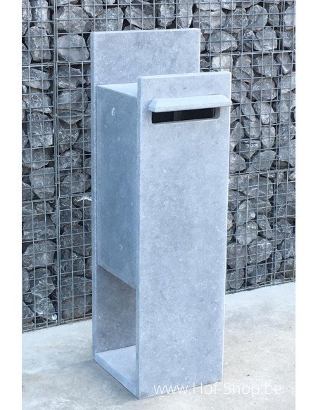 Compostella Digital Lock RDXL - boîte à colis en pierre bleue