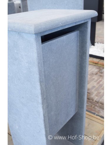 Madrid Hat Parcel Digital Lock BDXL - boîte à colis en pierre bleue