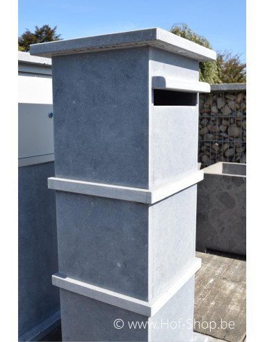 M-Box C - boîte aux lettres en pierre bleue