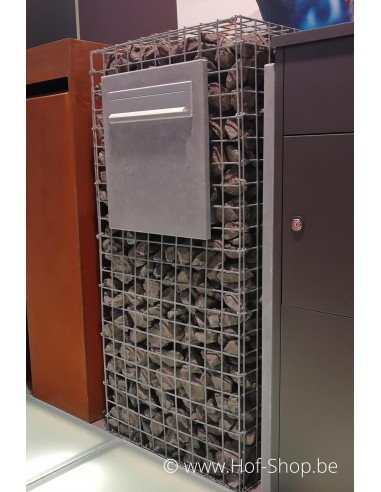 San Diego Black - Boîte aux lettres VASP en pierre bleue