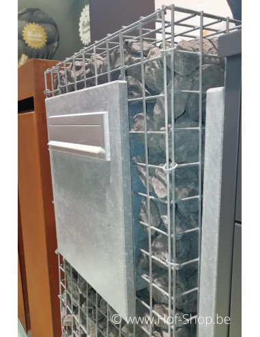 San Diego Black - Boîte aux lettres VASP en pierre bleue