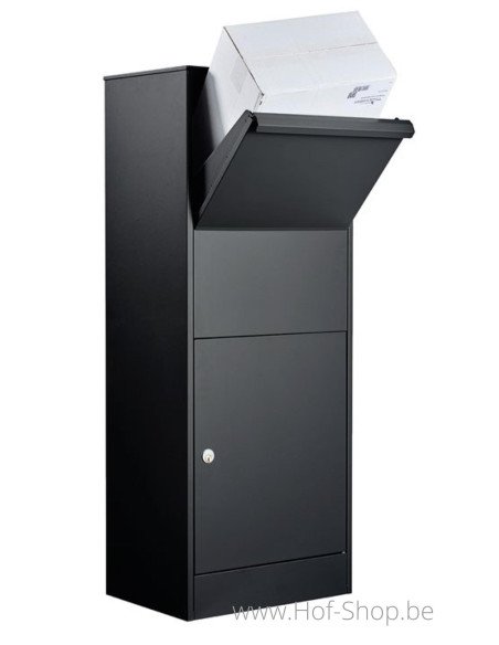 Allux 800 Large zwart Front Door - pakketbus