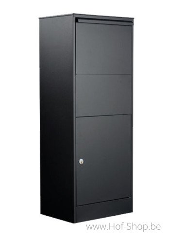 Allux 800 Large zwart Front Door - pakketbus