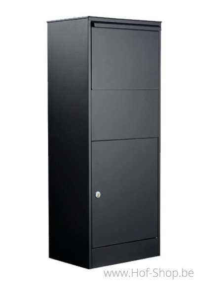 Allux 800 Large zwart Front Door - pakketbus