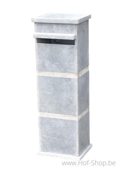 Brussel Line / Stripe - brievenbus arduin