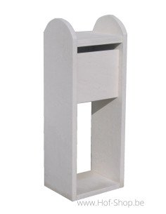 Madrid Moon White - Boîte aux lettres VASP en pierre française