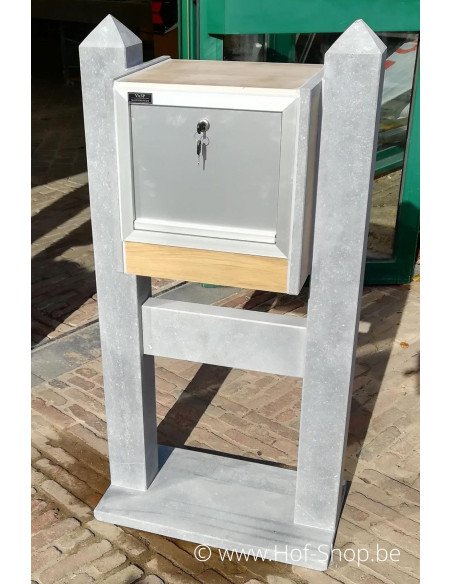 Venice Aspect bois - VASP boîte aux lettres en pierre bleue