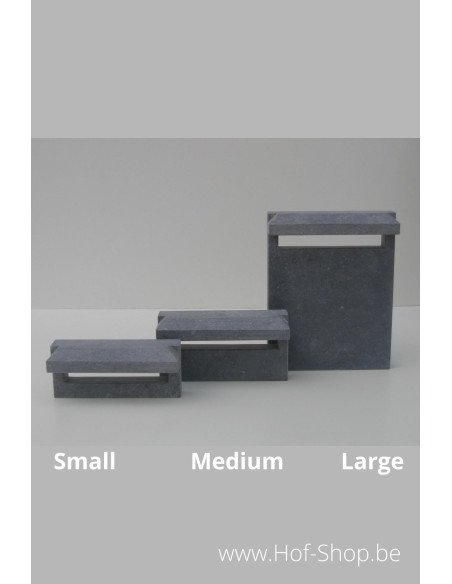 Zwolle Large 41 x 32 - VASP Fente d'insertion pierre bleue