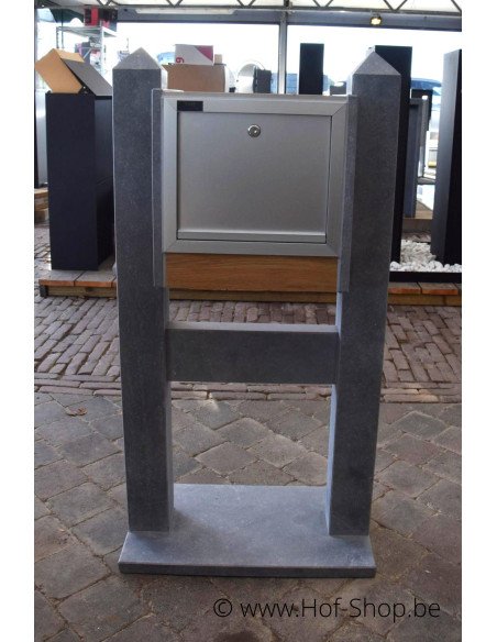 Venice Aspect bois - VASP boîte aux lettres en pierre bleue