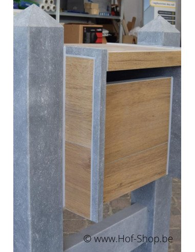 Venice Aspect bois - VASP boîte aux lettres en pierre bleue