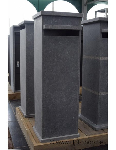 Brussel Parcel Digital Lock BDXL - boîte à colis en pierre bleue