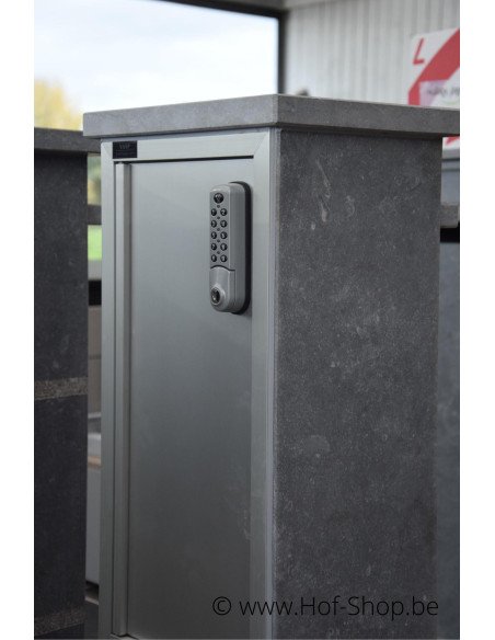 Brussel Parcel Digital Lock BDXL - boîte à colis en pierre bleue