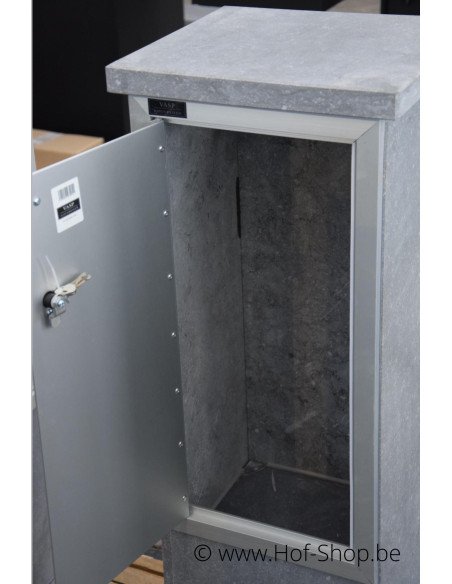 Lhotse Parcel Digital Lock BDXL - boîte à colis en pierre bleue