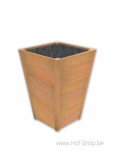 Modèle de salle d'exposition Tap 70 x 70 x 99 cm - Jardinière Adezz en bois dur