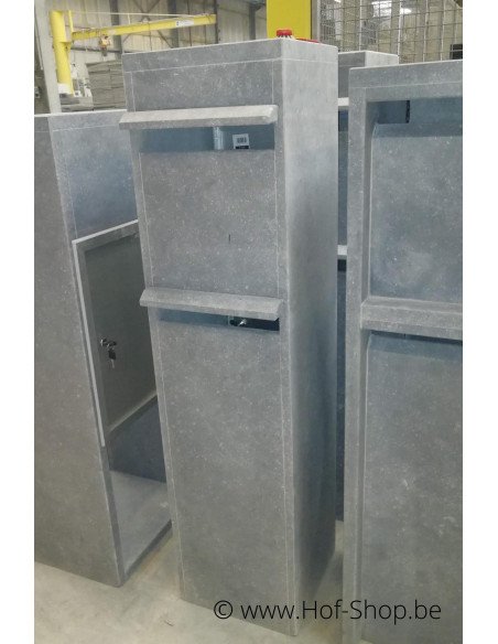 Valencia Double - VASP Boîte aux lettres pour immeuble en pierre blue