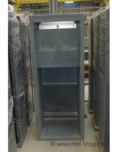 Gravure: naam op brievenbus