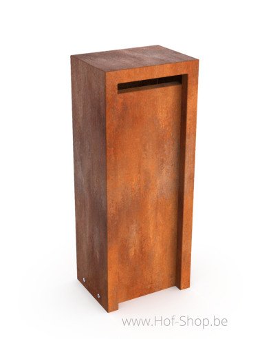 Litru - Geroba boîte aux lettres en acier corten