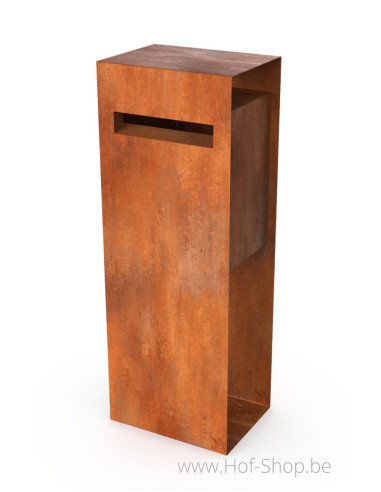 Verma - Geroba boîte aux lettres en acier corten