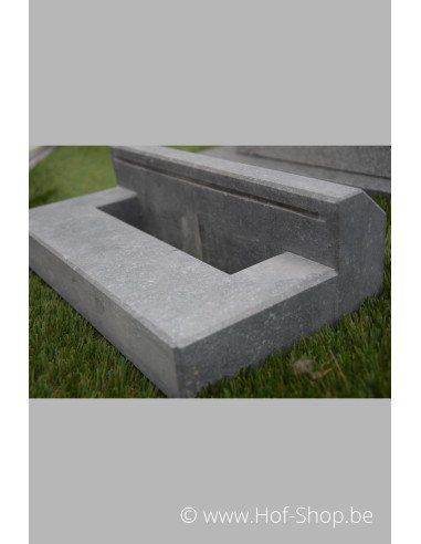 Maat 18 x 33 - inmetsgleuf arduin